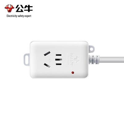 16A High Power 1-Outlet Power Strip CN Plug (adapter Included)