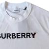 Burberry T-Shirts Men's White Crew Neck Moderate 80781201