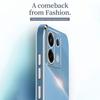 XINLI For Xiaomi Redmi Note 13 Pro 5G/Poco X6 5G Back Case Electroplating TPU Anti-scratch Phone Cover