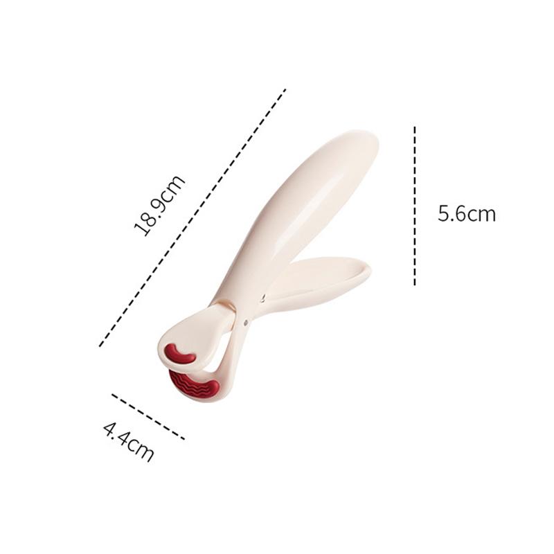 

1pc Kitchen Anti-scald Clip Steamer Anti-slip Bowl Gripper Oven Hot proof Clamp High-Temperature Resistant Dish Plate Bowl Plier бежевый