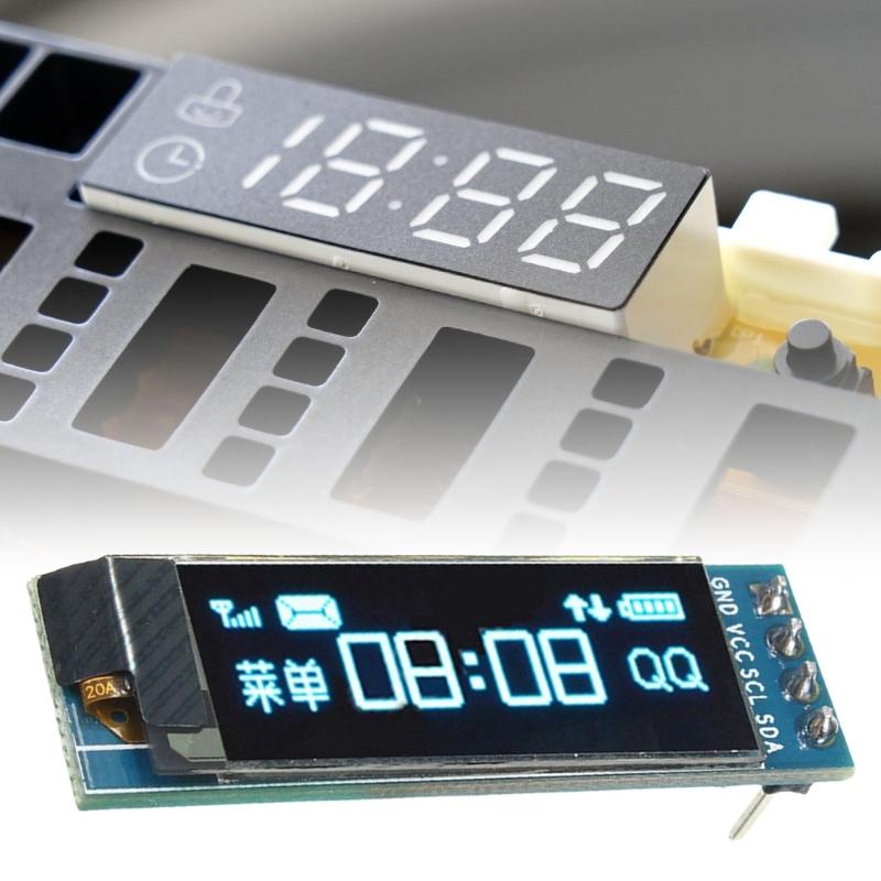 Precise 0.91inch Screen Module Supporting I2C Communication Ideal For Intelligent Home And Wearable Devices