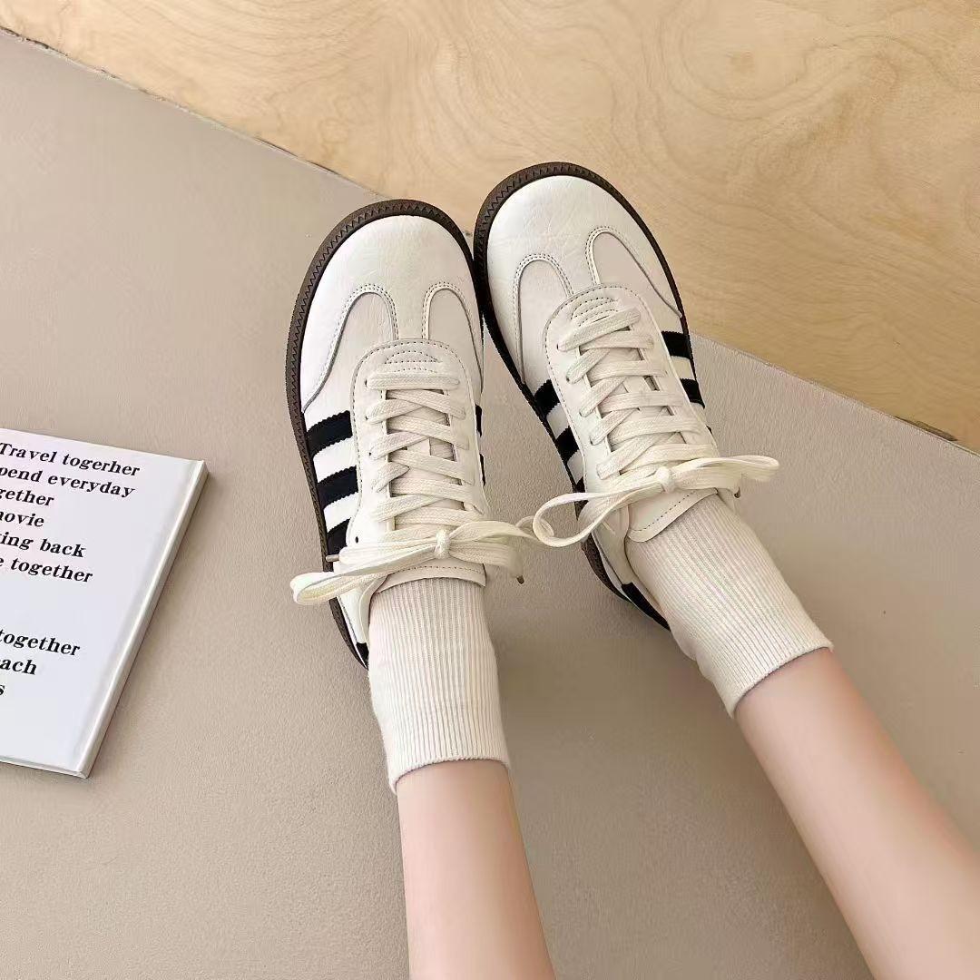 

Spring and autumn women s shoes new autumn and winter platform white shoes retro casual sports shoes 35 чёрный