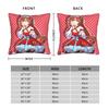 Dekorativa Kuddfodral Umamusume Pretty Derby Anime Prylar Bil Kuddfodral Fodral Dragkedja Flera Storlekar