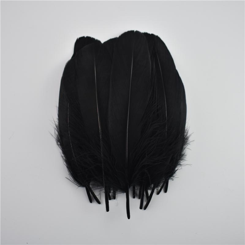 20Pcs Colored Goose Feather 5-7inch/12-18cm  Swan Plumes Handicraft Accessories Wedding Deco Diy Craft Carnival Party Decoration