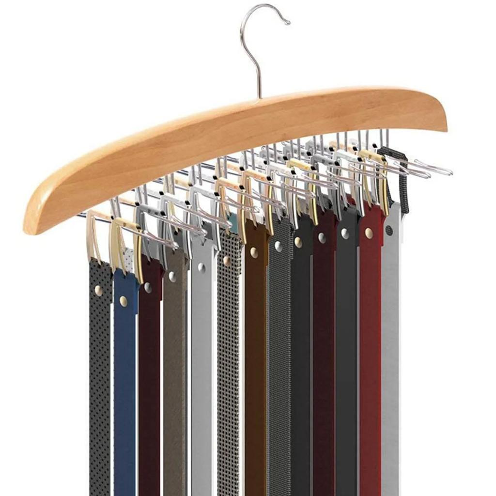 Folding Ties Storage Multifunctional Hanger For Scarves Rack Hanger Clothes Organizer Hangers Save Wardrobe Space Bedroom Closet