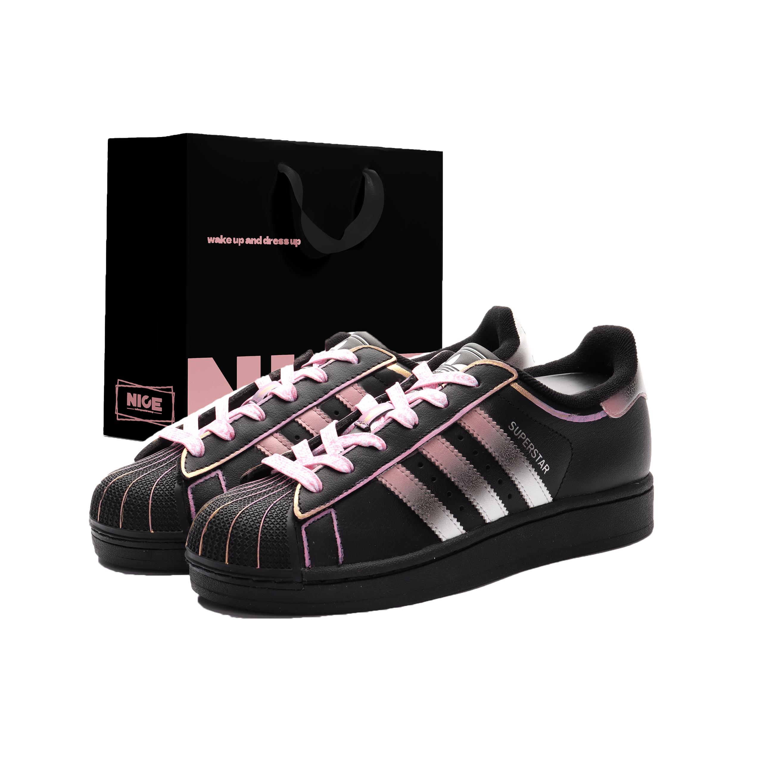 

Adidas Originals SUPERSTAR Shell Head Abrasion Resistant Lightweight Wear resistant And Lightweight Low top EG4959(Team1326-SBOX) 35⅔