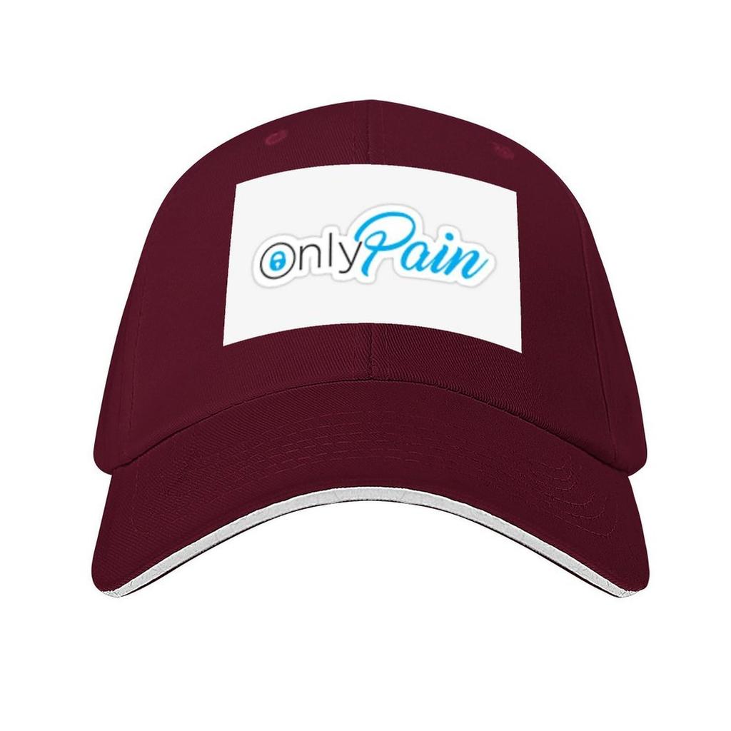 Only Pain  Baseball Cap Golf Wear Streetwear hard hat Big Size Hat Golf Men Womens