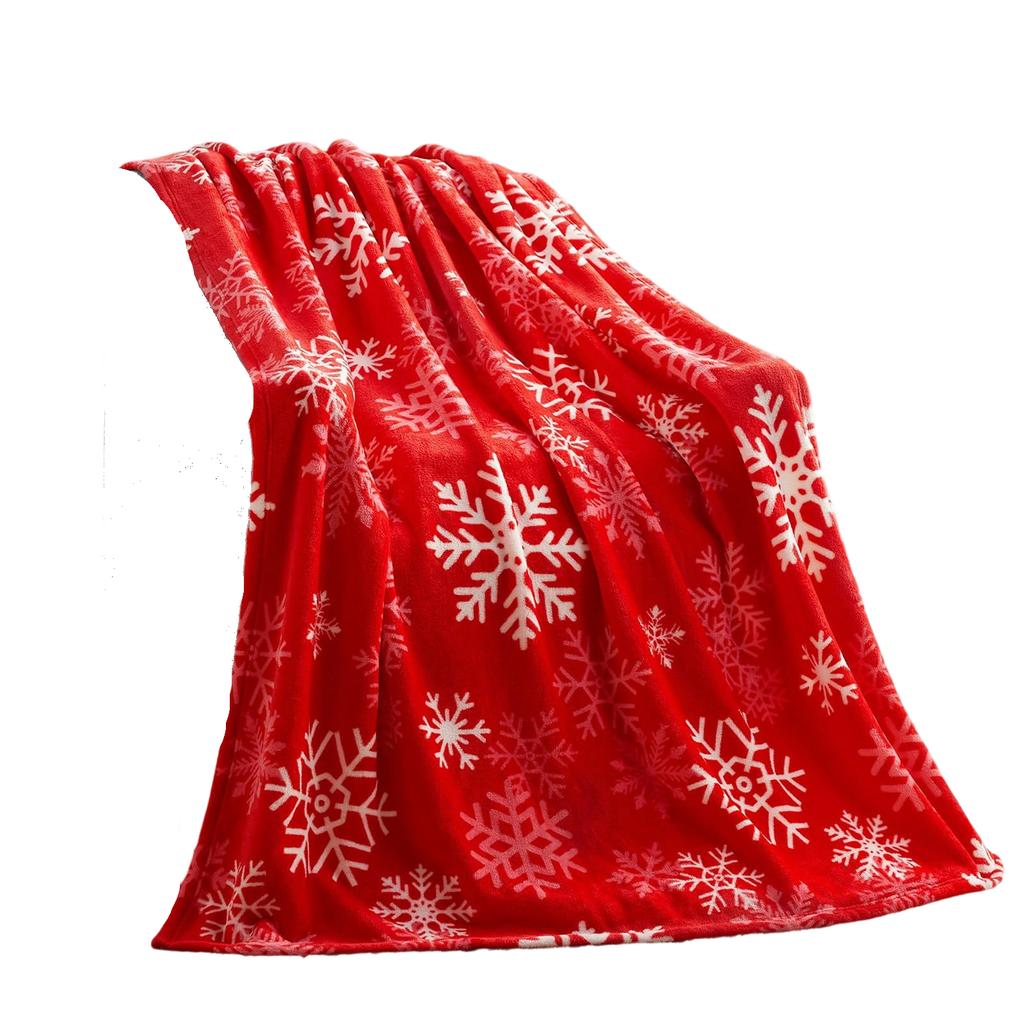 Christmas Blanket. Universal Blanket For The Whole Family. A Must-have For Home Parties