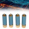 4 Stück PreffairCelsiusR1722 Stecker Vergoldet Selbstverriegelnd Lötlos Stecker