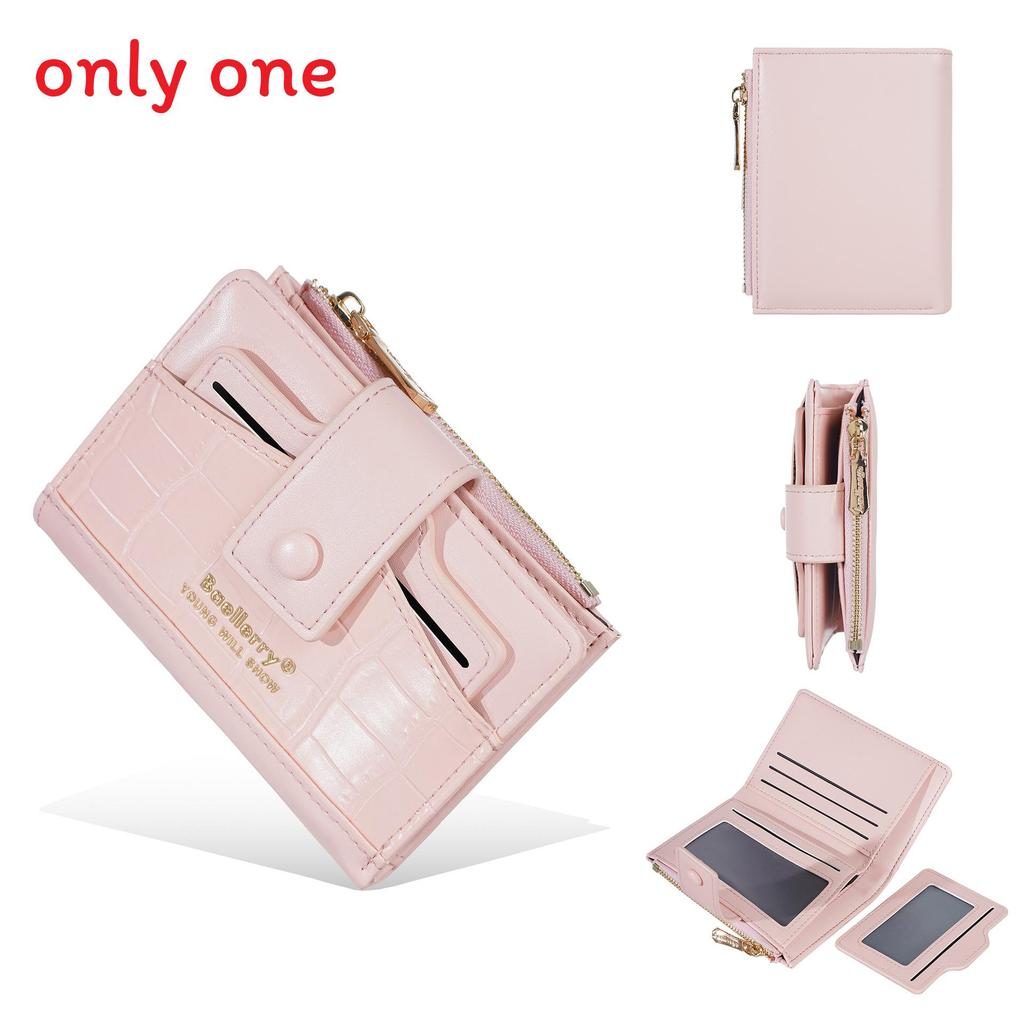 Womens Pu Wallet With Card Slots And Money Clip For Daily Use