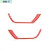 Front Fog Light Lamp Strips Decor Trim Fit For Jeep Compass 2017- Red