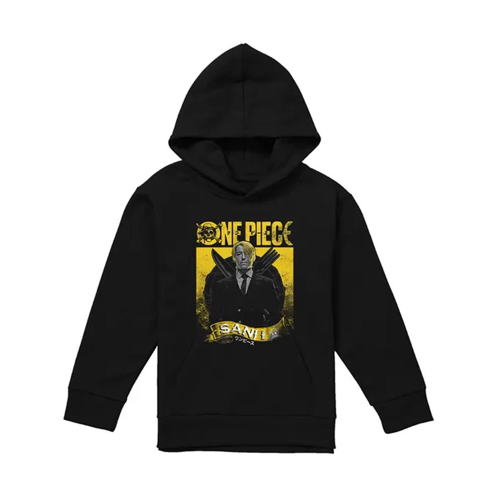 One Piece Live Action Childrens/Kids Sanji Portrait Hoodie