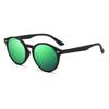 New outdoor round frame casual sunglasses professional marathon anti-ultraviolet polarized glasses windproof sunglasses
