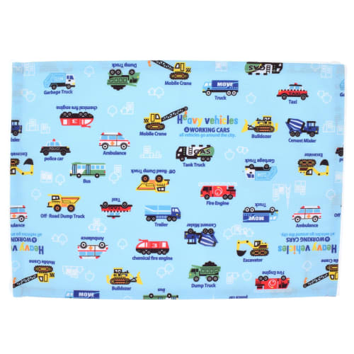 COLORFUL CANDY STYLE Placemats, Standard, Set of 4 (2 Same Pattern X 2 Alternative Patterns), Water-Repellent Fabric, Lunch Mats, Lunch Covers, Lunch