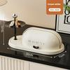 Entrance Storage Box Household Desktop Sundries Storage Rack Ornament Key Organizer Dust-proof Flip Finishing Rack