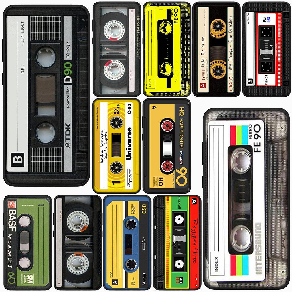 Cover for Motorola Moto Edge 70 60 Fusion NEO Pro G Stylus G56 G96 G52 G04 G05 Protective Phone Case Cassette Tape Wallpaper
