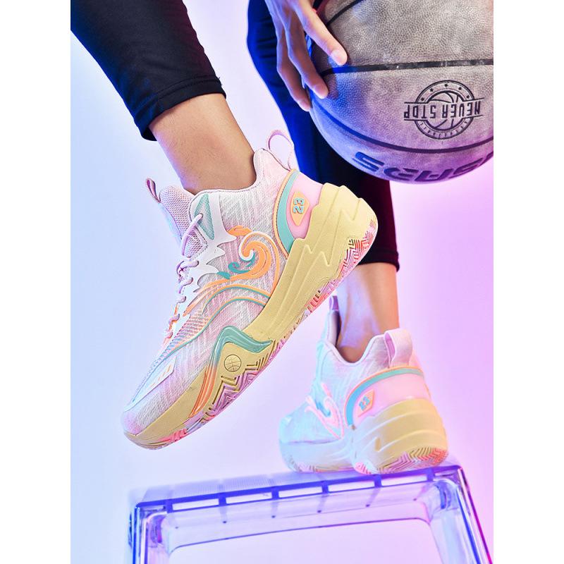 2025 New Men's and Women's Style Basketball Shoes Actual Sports Mandarin Duck Youth and Students Outdoor Sports Non-slip Sneakers