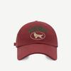 Eyecatching Baseball Adjustable Cap In Multiple Color Cute Dog Design Embroidery