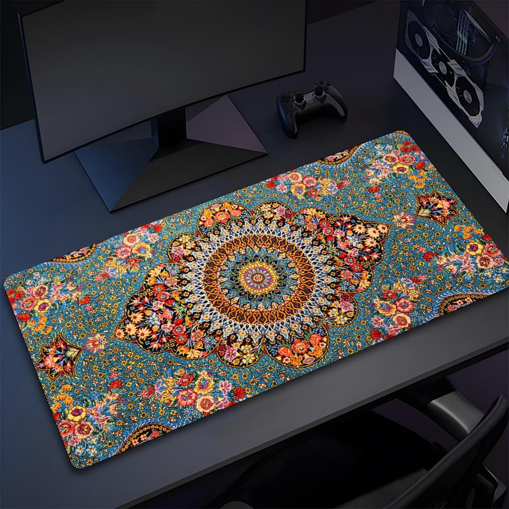 Persian Carpet Mouse Pad High Quality Natural Rubber Mouse Pad The Most Professional Washable Laptop Mouse Pad