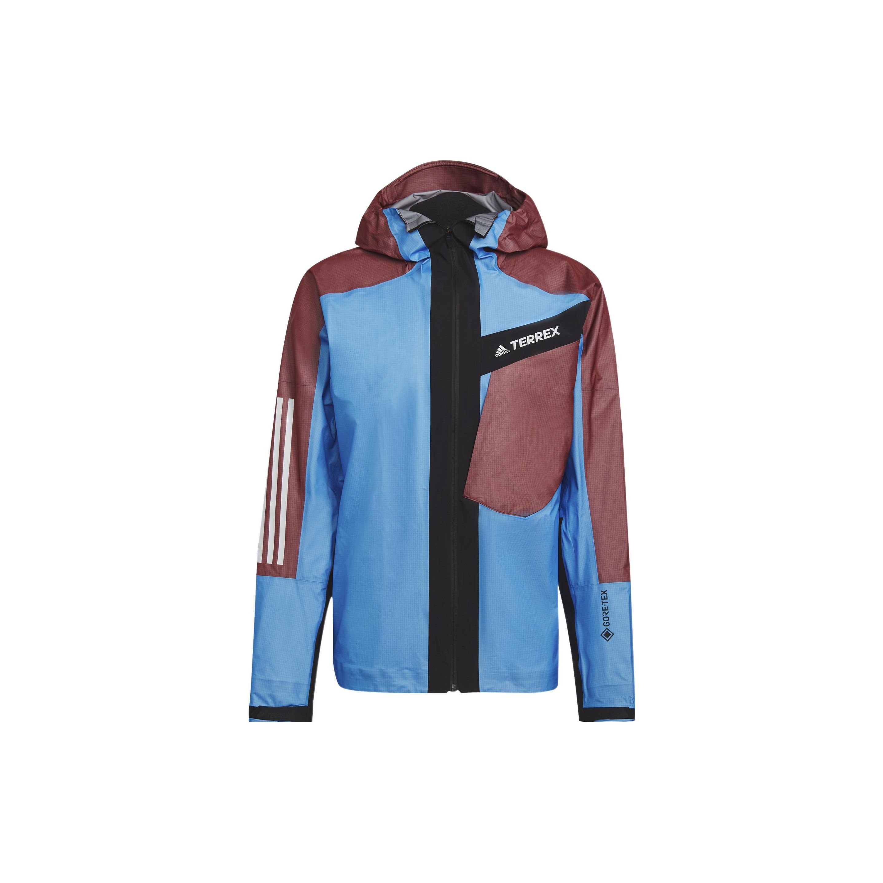 

Adidas Terrex Tr Light Gtx Куртка с капюшоном Мужская Верхняя одежда Синий H55948 S