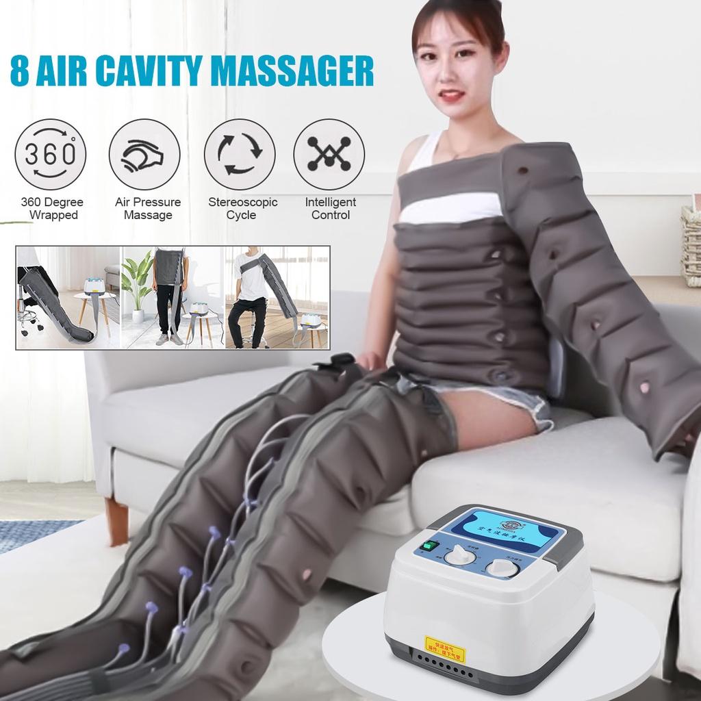 Infrared Therapy Arm Waist Pneumatic Vibration Air Wave Pressure Machine Electric Pressotherapy Air Compression Leg Foot Massager
