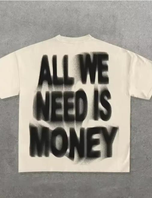 Ins Streetwear Y2k T Shirt Unisexs Harajuku Hip Hop Graphic Print Casual Cotton Round Neck Tshirt Unisex Gothic Short Sleeve Tops