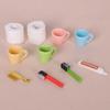 Doll House Bathroom Set Shower Scene Accessories 1/12 Scale Miniature Funiture Craft Project Arrangement Decoration
