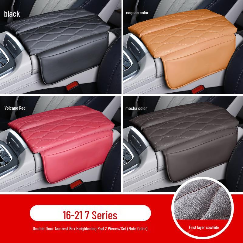 BMW 5 Series 18-23 Armrest Box Pad, Center Console Pad Cover for 6GT