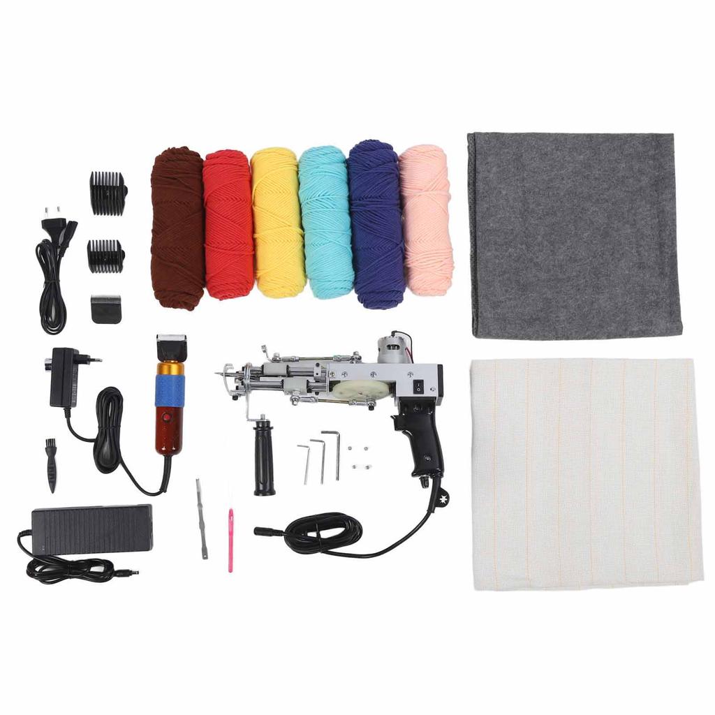 Carpet Tufting Tool Professional 2 in 1 Efficient Safe Carpet Tufting Kit for Beginners for Carpet