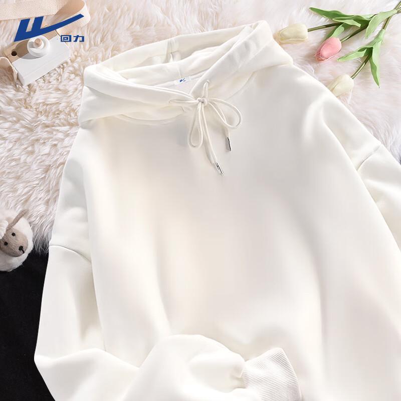 Women's Solid Color Loose Hoodie