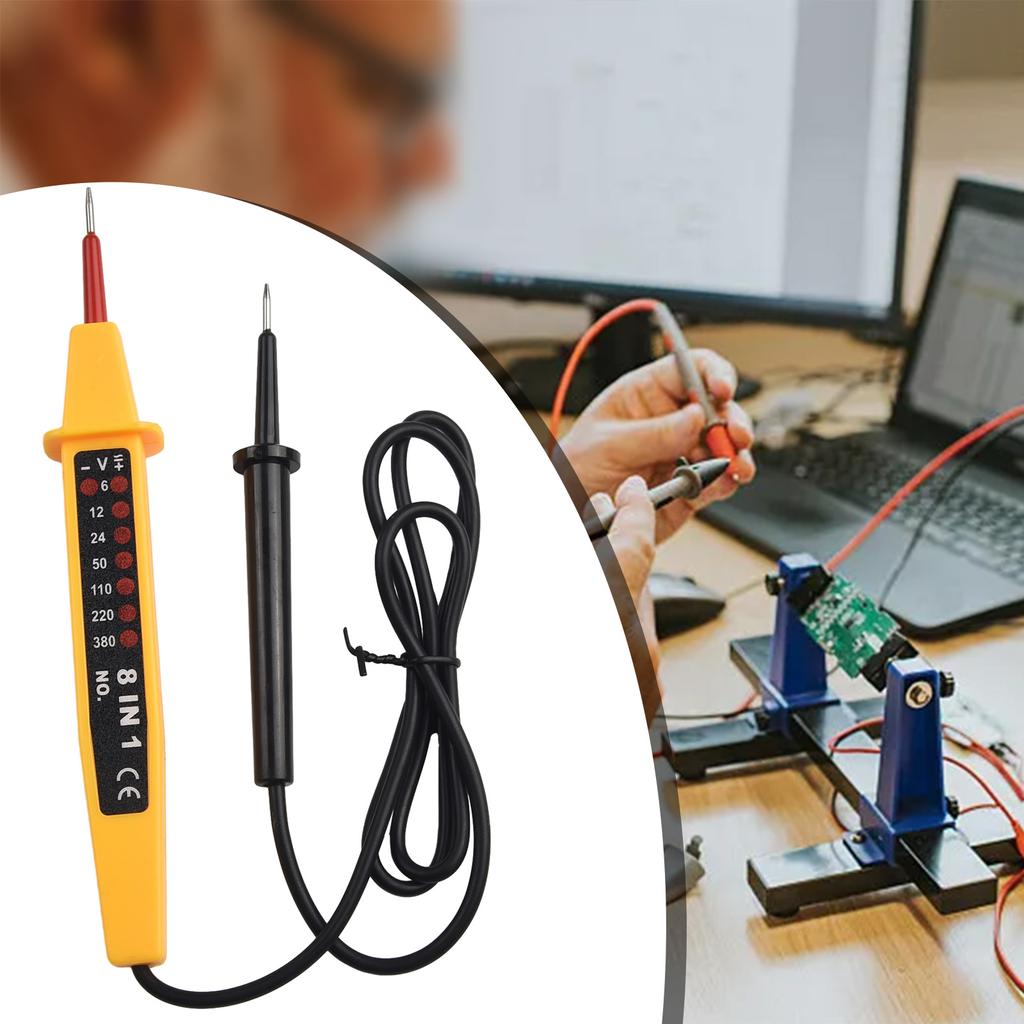 Voltage Tester Dimensions Display Elements Frequency Range