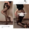 LANGSHA Women's Ultra-Thin Open Crotch Pantyhose