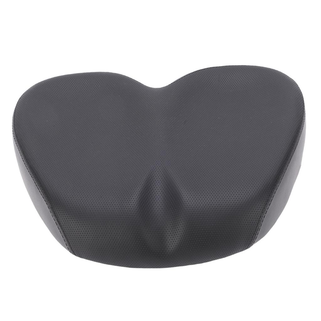  Noseless Wide Bike Seat Cushion Shock Absorbing for Mountain Bike 