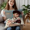 Internet Celebrity Fede V-Vigevani Pillow Case Plush Fabric Soft Pillowcase Double Sided Print Cushion Cover Household Gifts