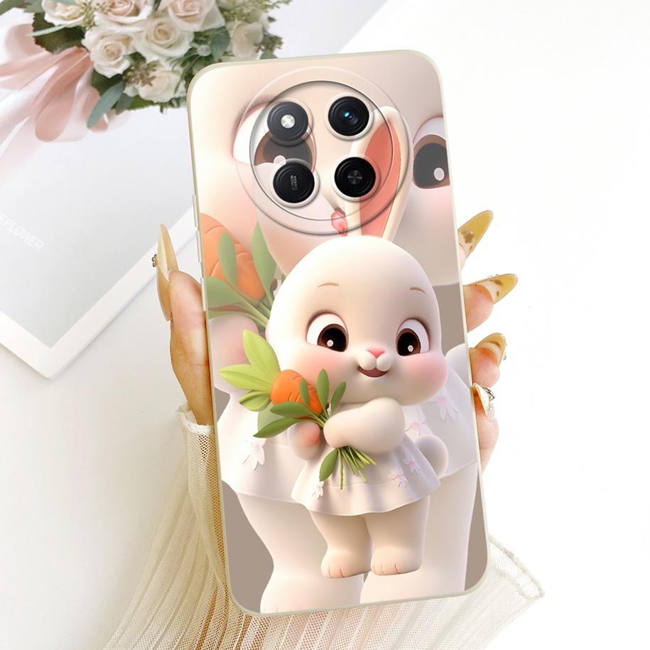Case For Honor Magic 7 Lite Magic7 Lite 5G Phone Cases Cute Cartoon Painted Matte Silicone Soft Cover For Honor X9c Smart Fundas