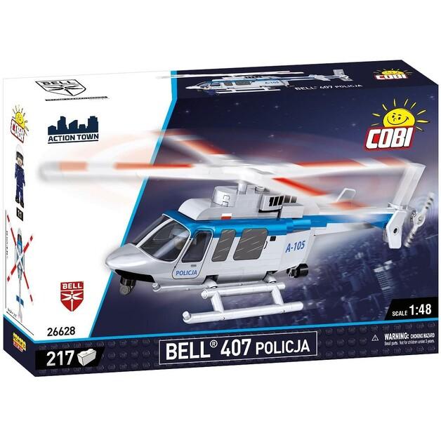 Plastic Constructor Cobi Action Town Bell 407 Police COBI-26628