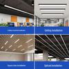 Rectangular LED Ceiling Light for Classroom, Gym, Office, or Supermarket