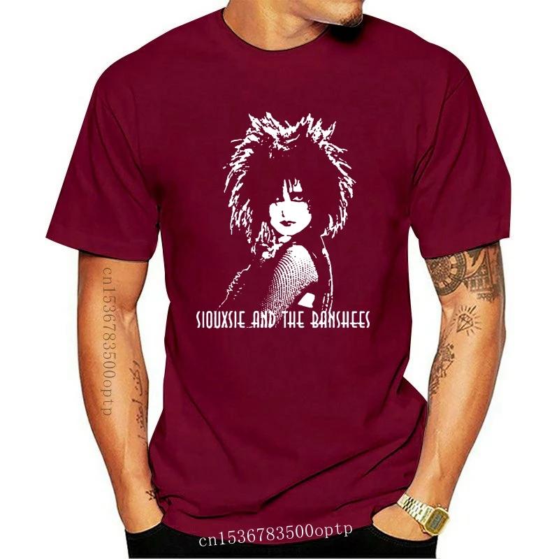 Ny Siouxsie And The Banshees Retro Musik Punk 80-tals T-shirt