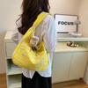 Stylish Canvas Tote Bag For Women Trendy Medium Shoulder Bag With Phone Pocket