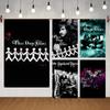 Bandera de la banda Three Days Grace Banderas Personalizadas Tapiz para Colgar en la Pared Bandera Decorativa para Exteriores Manta de Fondo