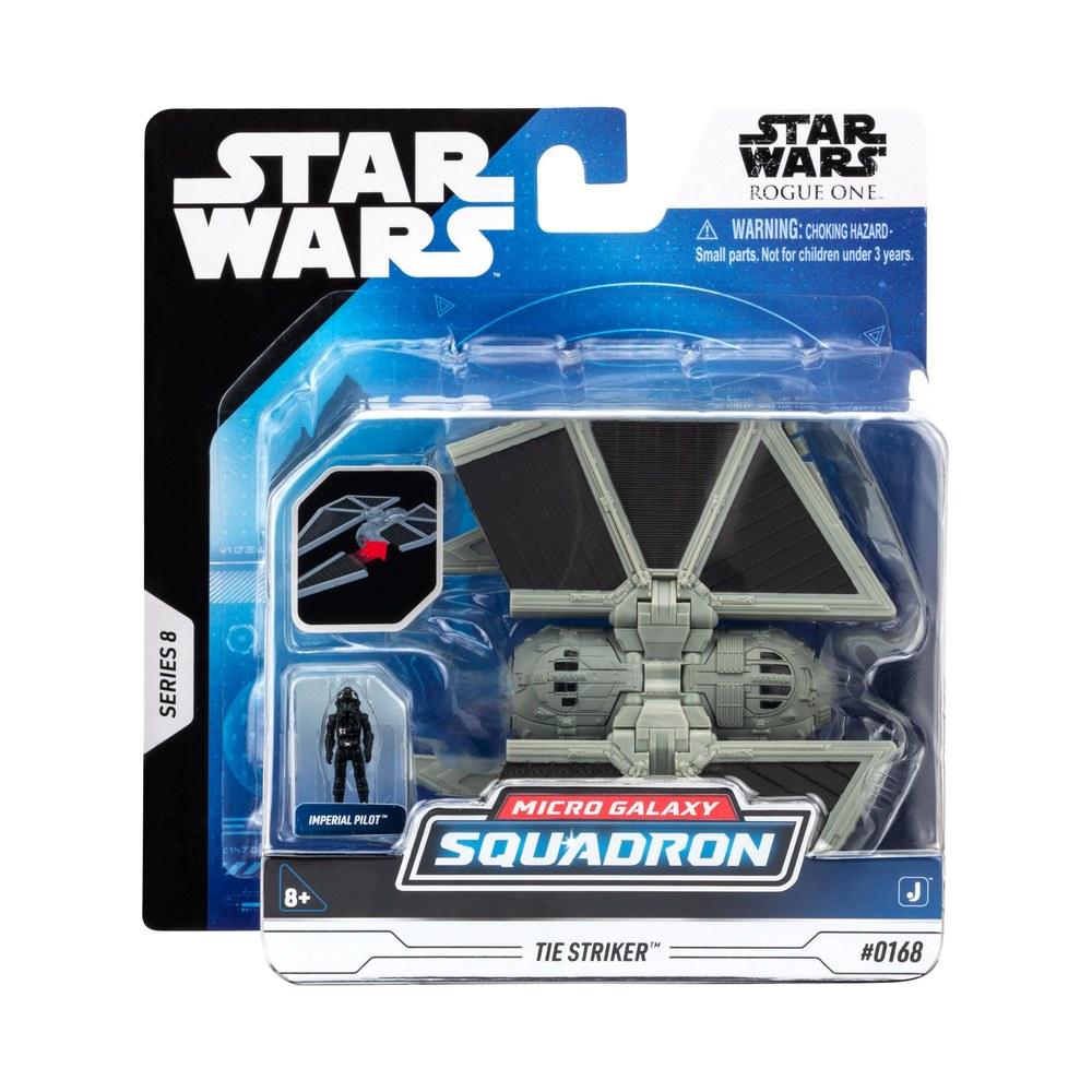 Jazwares Star Wars Micro Galaxy Squadrons TIE Striker Mystery Bundle Includes 3-inch and 2.5-inch Vehicles Accessories Amazon Exclusive
