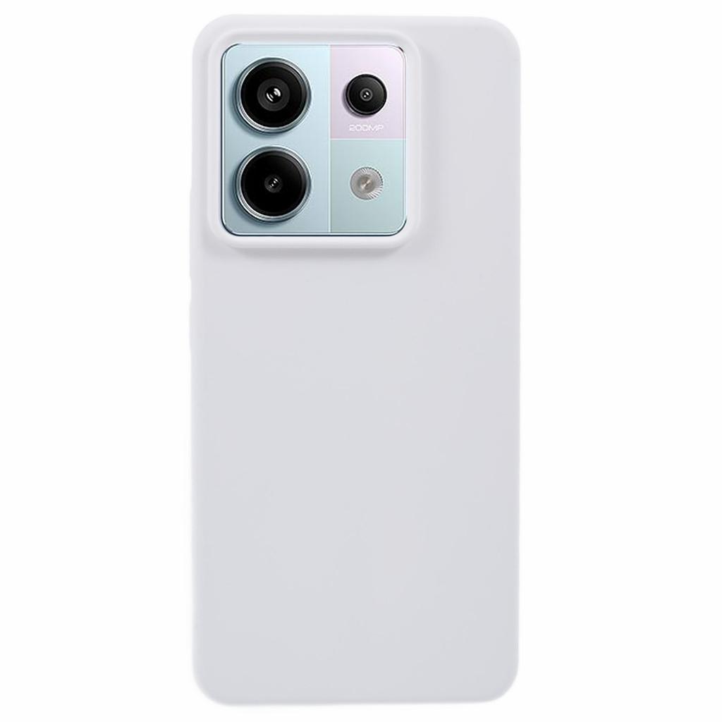 For Xiaomi Poco X6 5G/Redmi Note 13 Pro 5G Case Solid Color Liquid Silicone Phone Cover