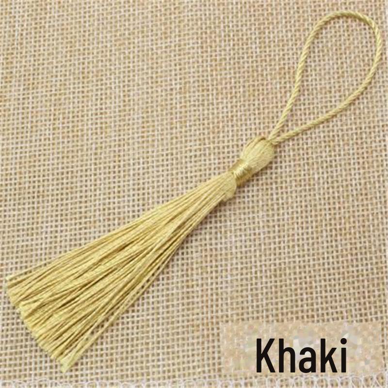 Ciucuri cu noduri chinezești din poliester și ciucuri cu semne de carte