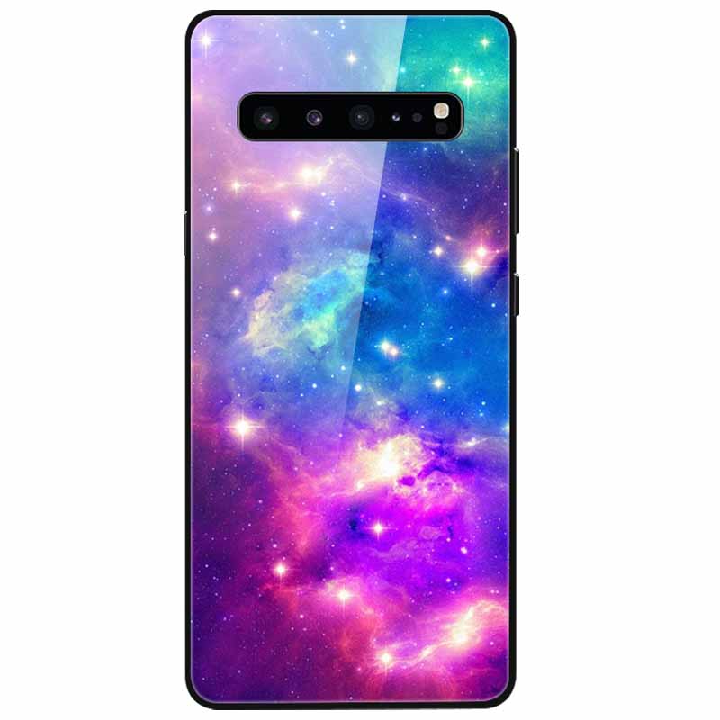 Tempered Glass Case For Samsung S10 / S 10 Plus / S10e Cover Luxury Hard Back Covers for Samsung Galaxy S10Plus S 10e Coque Cool