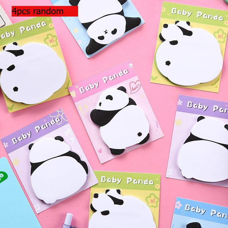 

Gift Cartoon Little Panda Note Cute High Looking Paper Strong Sticky Lovely Memo PadIns Wholesale Kawai Stationery Office School