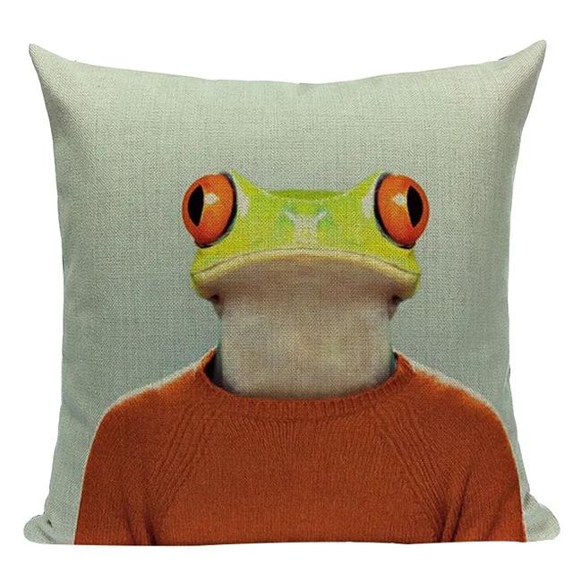 Cute Cartoon Animals Koala Panda Bear Polyester Sofa Home Pillows Cover Decorative Cushion Cover Almofadas Pillowcase