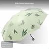 2Fold Portable sunblock Protection Umbrella, Black Coating, portable, Unisex Jiyue White Yinfeng