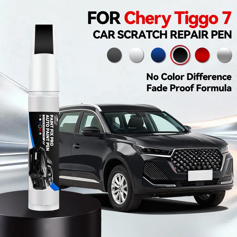 For Chirey Chery Tiggo 7 7Pro 2016-2025 T1X T1 Paint Repair Pen Touch Up Scratch Remover DIY Auto Accessories Black White Red