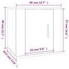 3 Piece TV Cabinet Set Sonoma Oak Wood Based Material