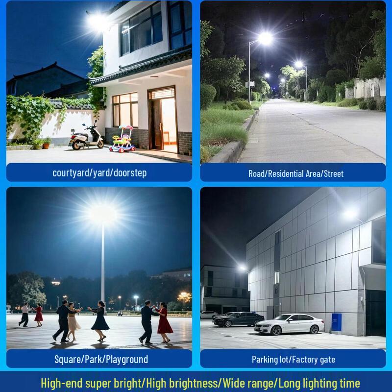 Jundingying 11000W Solar Motion Sensor Outdoor Light